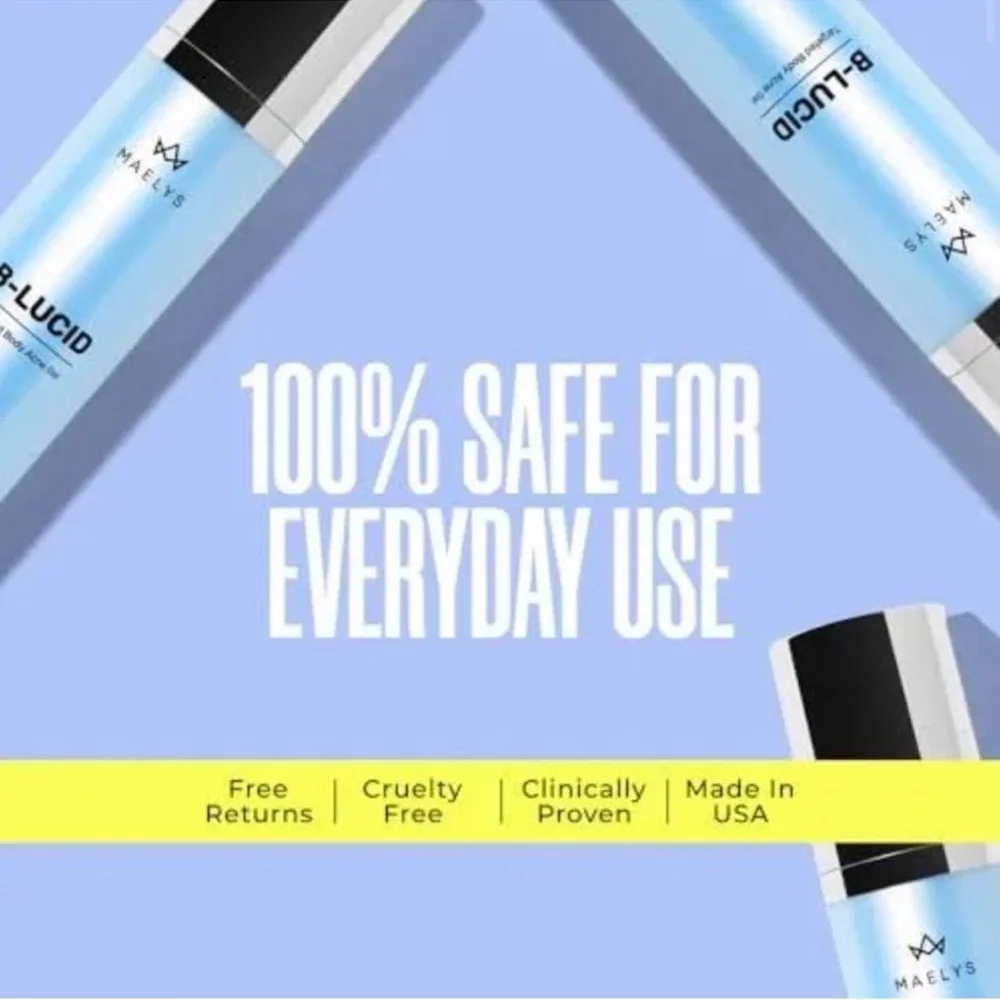 MAELYS B-Lucid Targeted Body Acne Gel 3.38oz NIB Sealed $49 NIB Sealed
